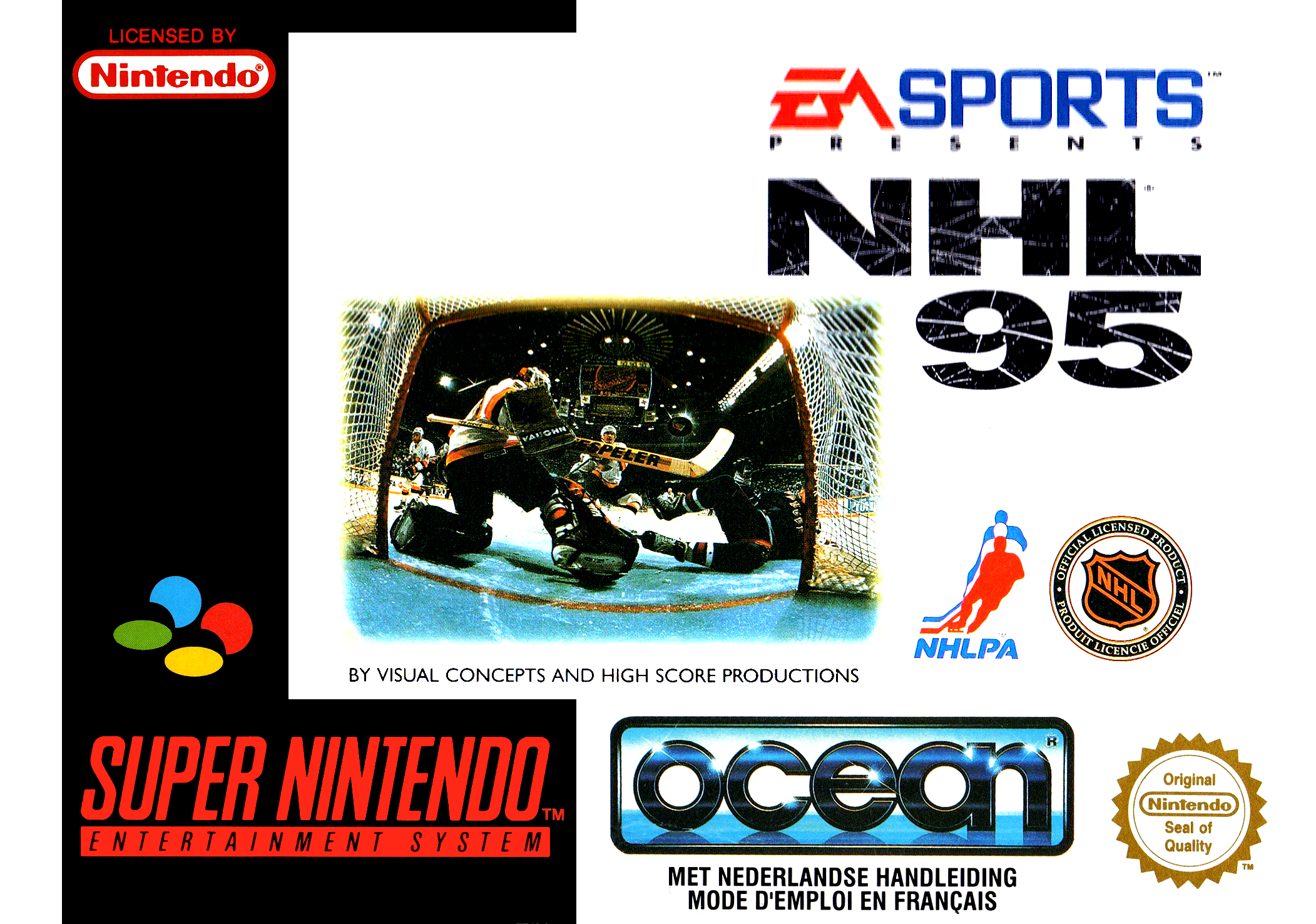 Game | Super Nintendo SNES | NHL 95