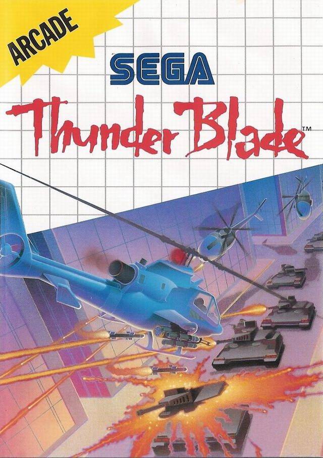 Game | Sega Master System | Thunder Blade