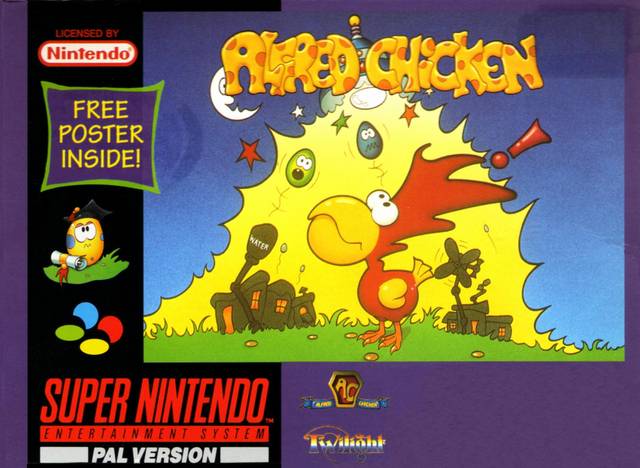 Game | Super Nintendo SNES | Alfred Chicken