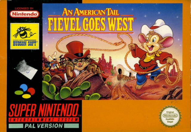 Game | Super Nintendo SNES | An American Tail Fievel Goes West