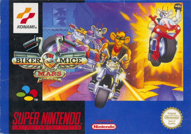 Game | Super Nintendo SNES | Biker Mice From Mars