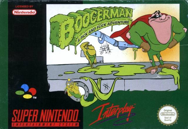 Game | Super Nintendo SNES | Boogerman A Pick And Flick Adventure