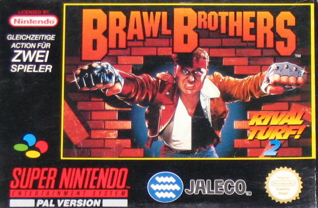 Game | Super Nintendo SNES | Brawl Brothers