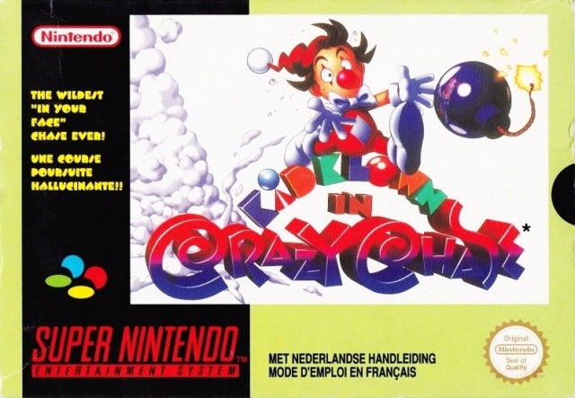 Game | Super Nintendo SNES | Kid Klown In Crazy Chase PAL