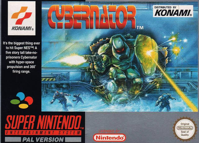 Game | Super Nintendo SNES | Cybernator