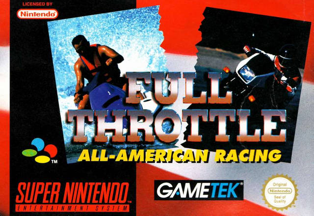 Game | Super Nintendo SNES | Full Throttle