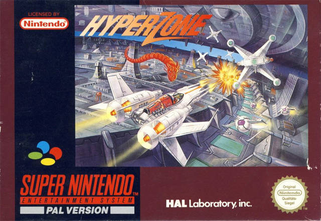 Game | Super Nintendo SNES | Hyperzone PAL