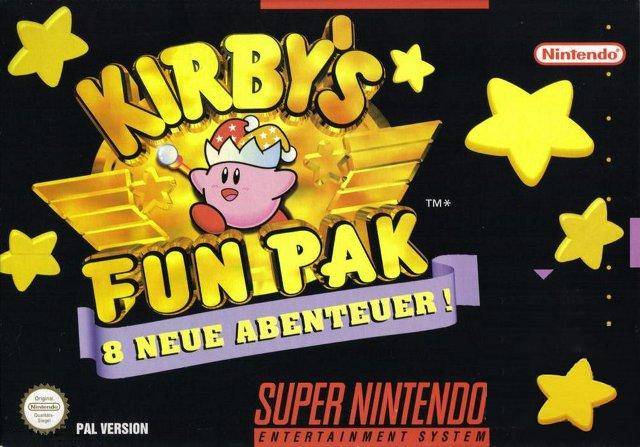 Game | Super Nintendo SNES | Kirby's Fun Pak