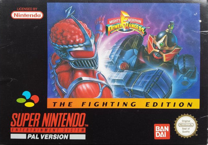 Game | Super Nintendo SNES | Mighty Morphin Power Rangers Fighting Edition