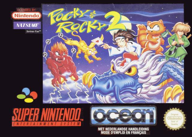 Game | Super Nintendo SNES | Pocky And Rocky 2