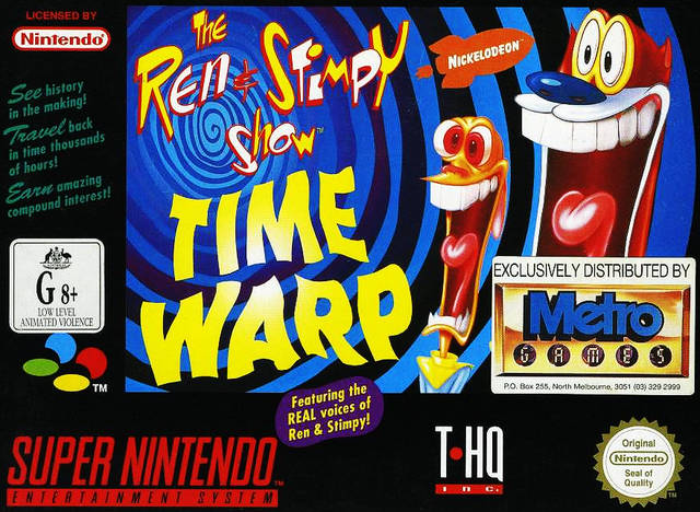 Game | Super Nintendo SNES | The Ren And Stimpy Show Time Warp PAL