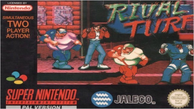 Game | Super Nintendo SNES | Rival Turf snes