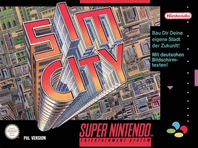 Game | Super Nintendo SNES | SimCity