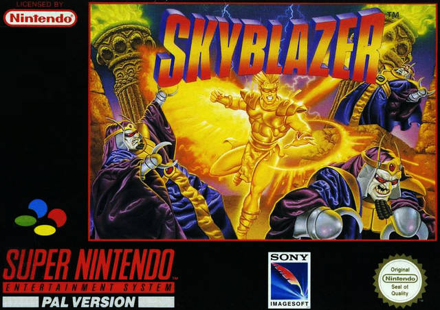 Game | Super Nintendo SNES | Skyblazer