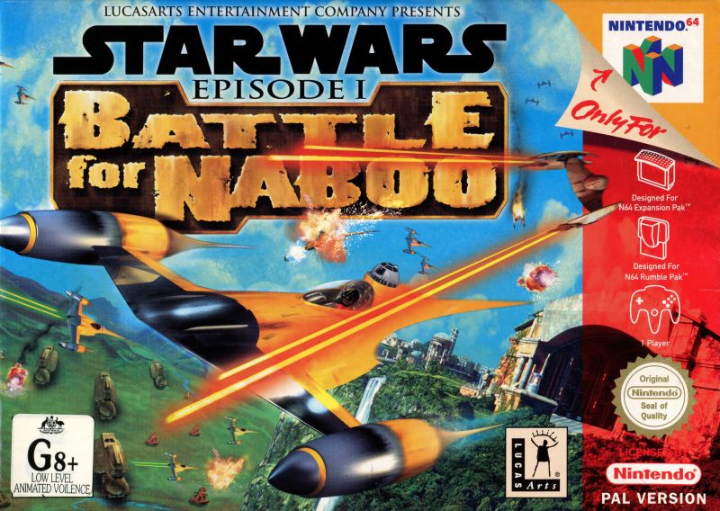Game | Nintendo N64 | Star Wars Battle For Naboo
