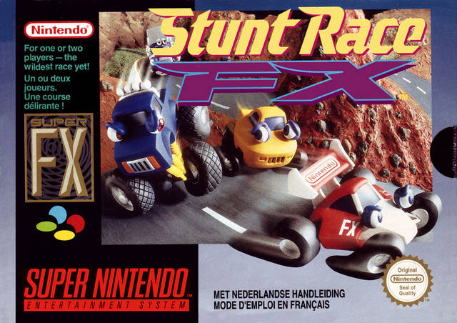 Game | Super Nintendo SNES | Stunt Race FX PAL