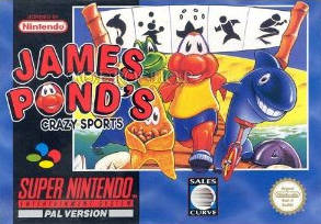 Game | Super Nintendo SNES | James Pond's Crazy Sports