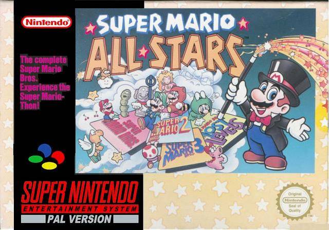 Game | Super Nintendo SNES | Super Mario All-Stars