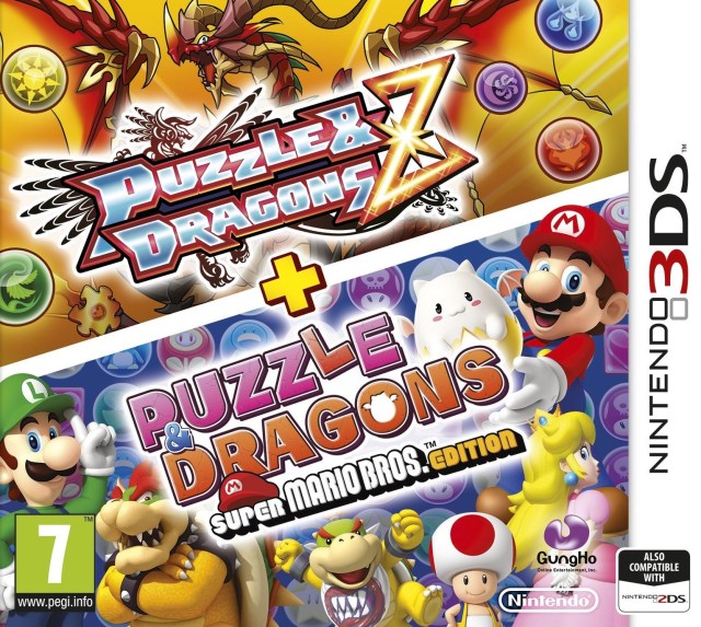 Game | Nintendo 3DS | Puzzle & Dragons Z + Puzzle & Dragons: Super Mario Bros. Edition