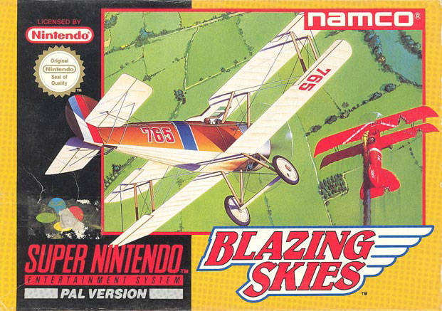 Game | Super Nintendo SNES | Blazing Skies