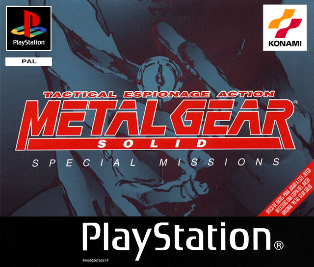 Game | Sony Playstation PS1 | Metal Gear Solid Special Missions