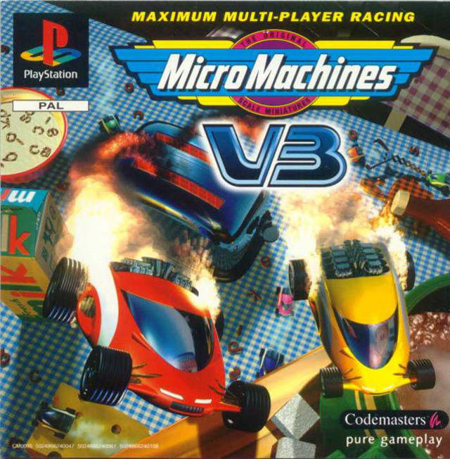 Game | Sony PlayStation PS1 | Micro Machines V3