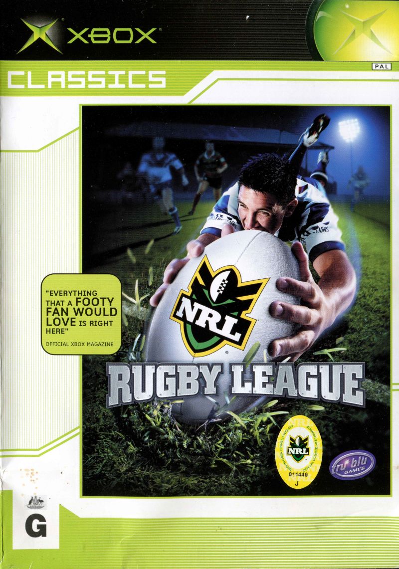 Game | Microsoft XBOX | Rugby League