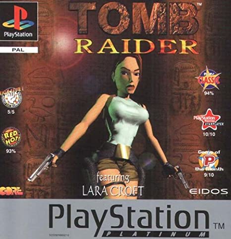 Game | Sony PlayStation PS1 | Tomb Raider (Platinum)