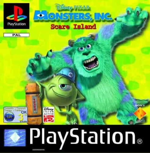 Game | Sony Playstation PS1 | Monsters Inc Scare Island