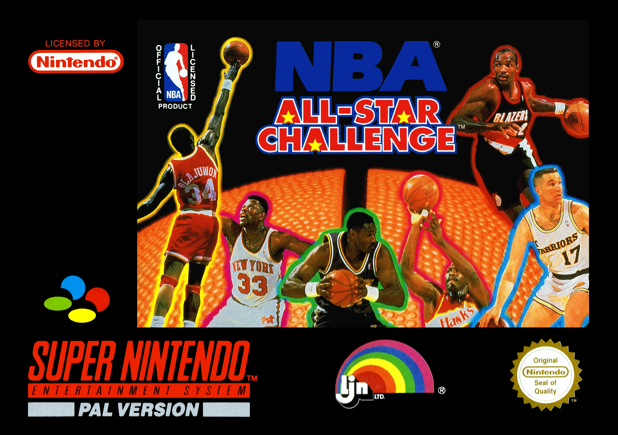 Game | Super Nintendo SNES | NBA All-Star Challenge