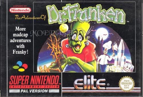 Game | Super Nintendo SNES | Adventures Of Dr. Franken