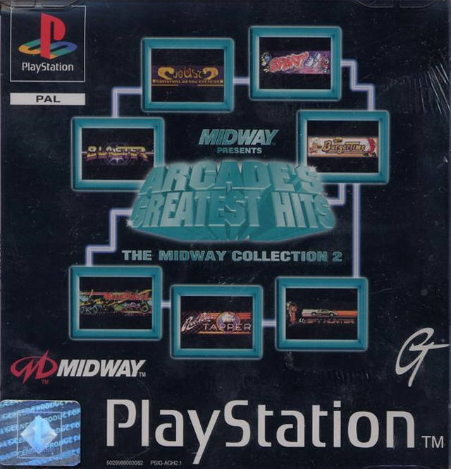 Game | Sony Playstation PS1 | Arcade's Greatest Hits Midway Collection 2