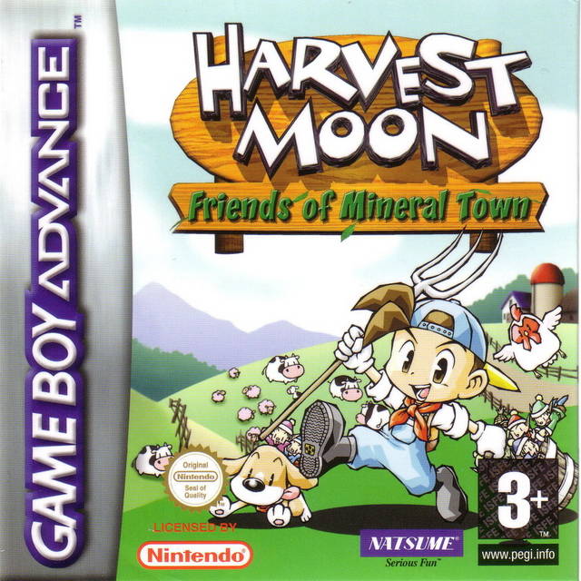 Game | Nintendo Gameboy  Advance GBA | Harvest Moon: Friends Of Mineral Town