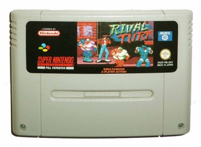Game | Super Nintendo SNES | Rival Turf snes