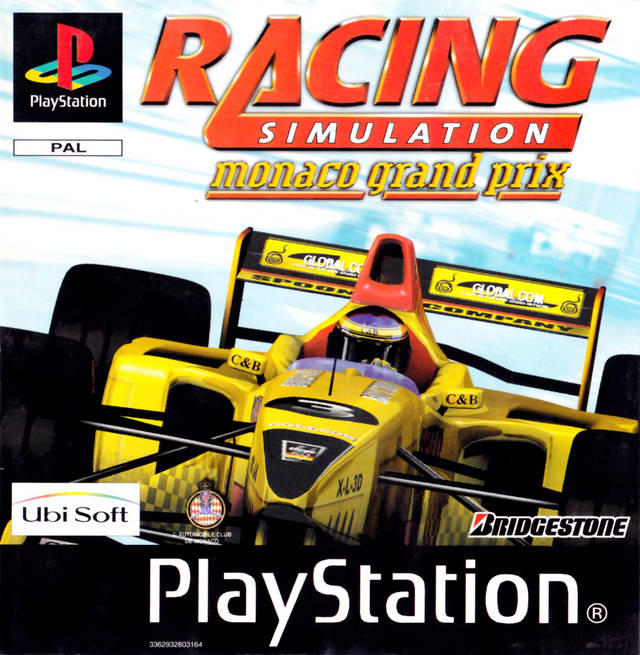 Game | Sony Playstation PS1 | Racing Simulation Monaco Grand Prix