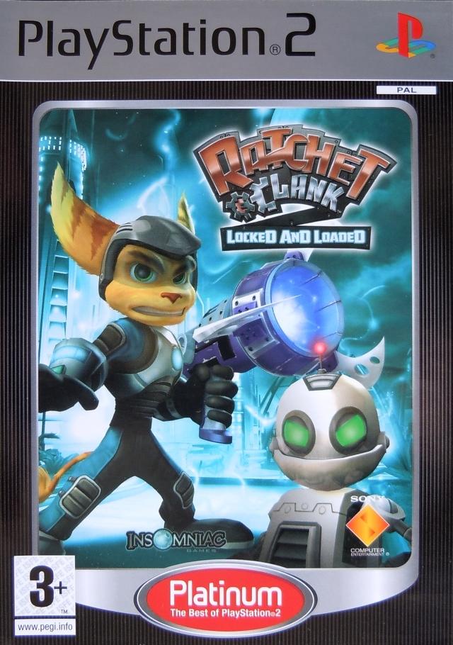 Game | Sony PlayStation PS2 | Ratchet & Clank 2: Locked and Loaded [Platinum]
