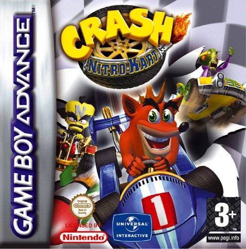 Game | Nintendo Gameboy  Advance GBA | Crash Nitro Kart
