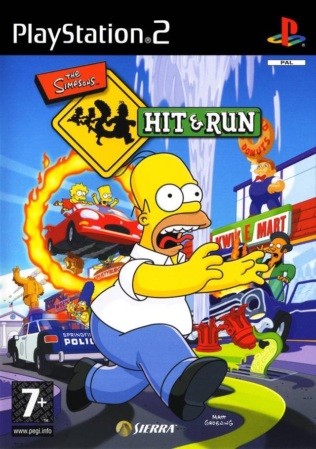 Game | Sony PlayStation PS2 | The Simpsons Hit And Run