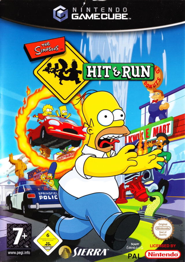 Game | Nintendo GameCube | The Simpsons Hit And Run