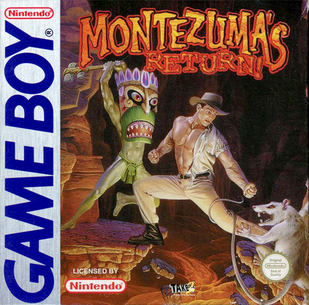 Game | Nintendo Gameboy GB | Montezuma's Return