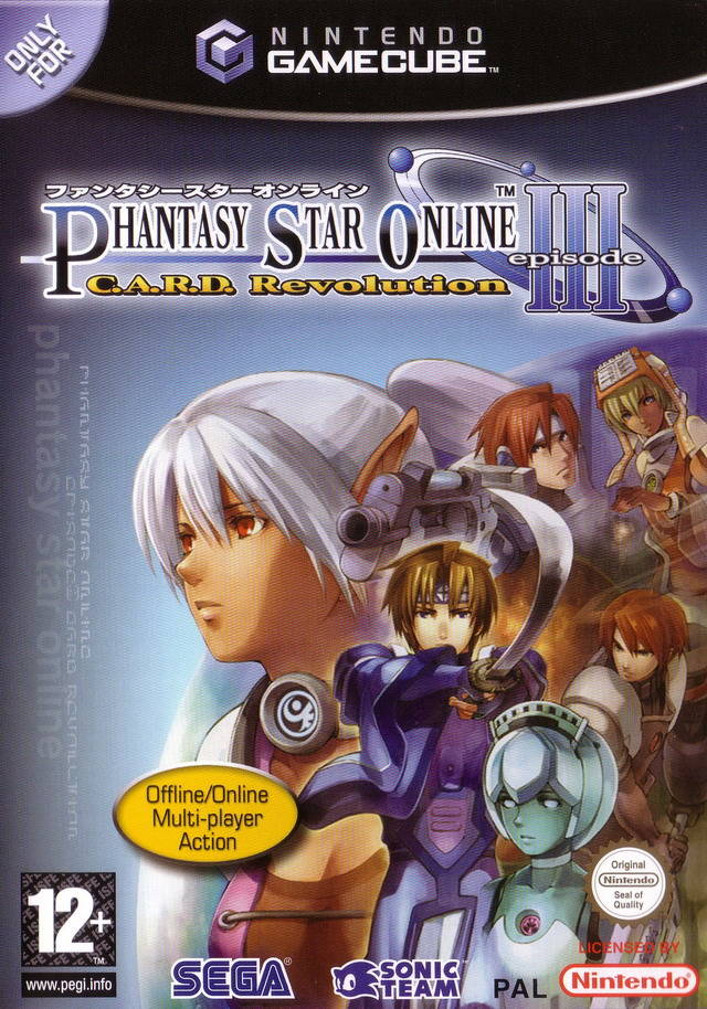 Game | Nintendo GameCube | Phantasy Star Online III Card Revolution