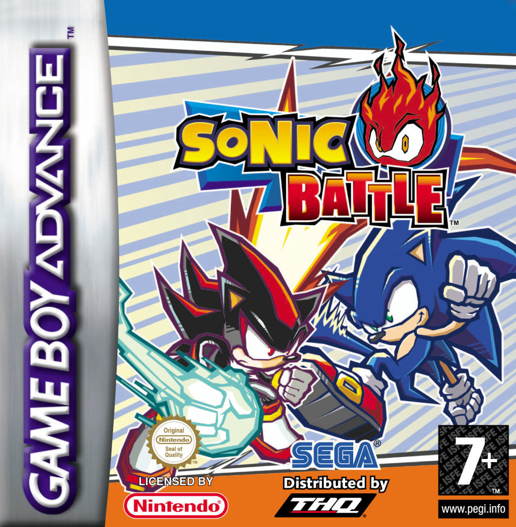 Game | Nintendo Gameboy  Advance GBA | Sonic Battle