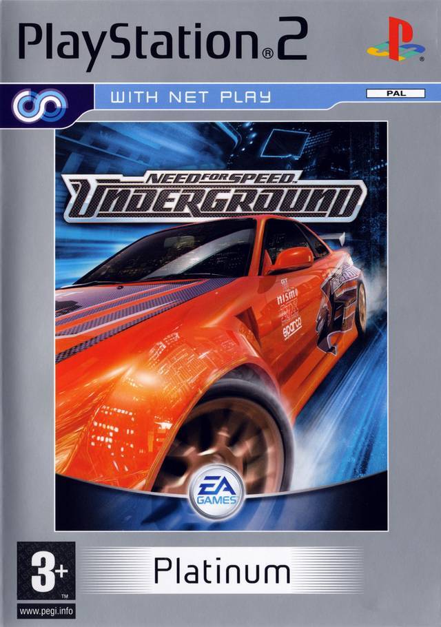 Game | Sony PlayStation PS2 | Need For Speed Underground [Platinum]