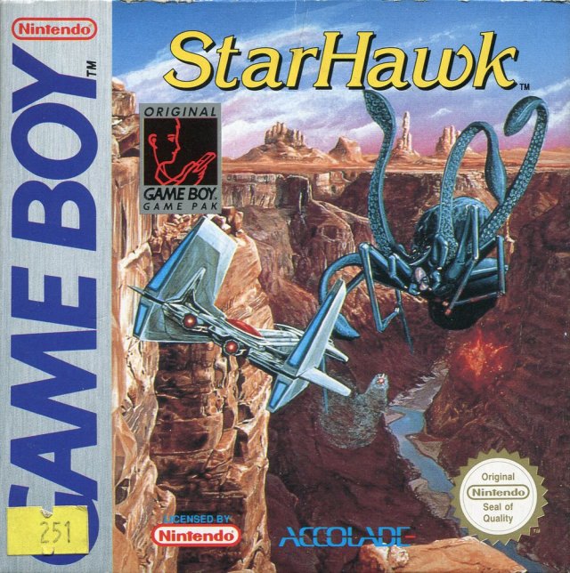 Game | Nintendo Gameboy GB | Starhawk