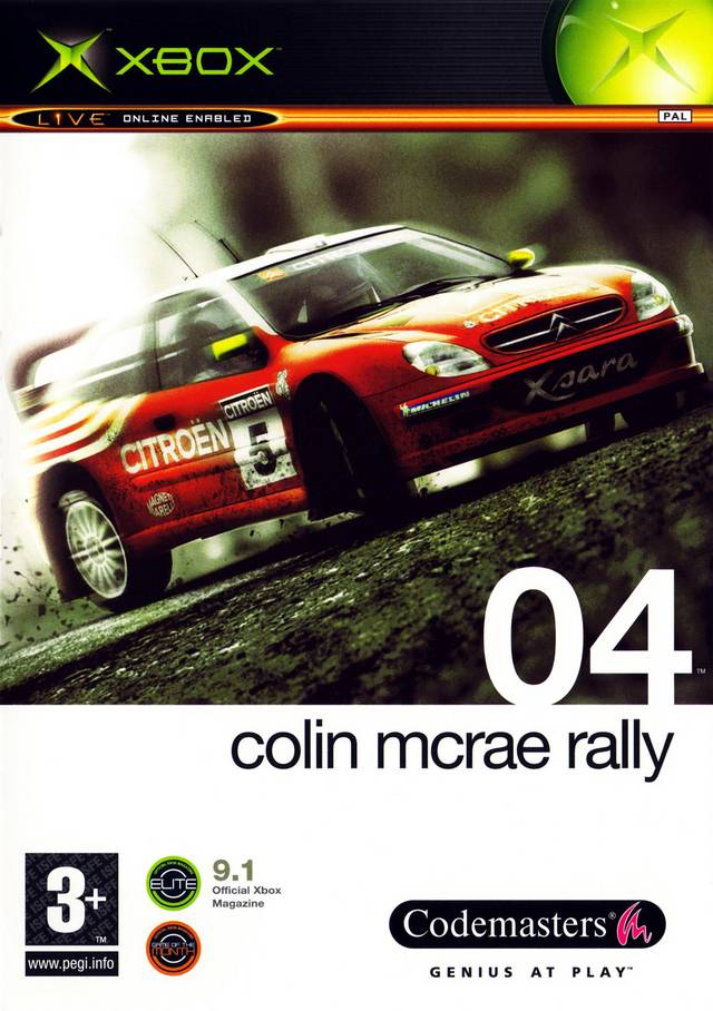 Game | Xbox | Colin McRae Rally 04