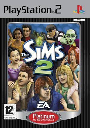 Game | Sony Playstation PS2 | The Sims 2 [Platinum]