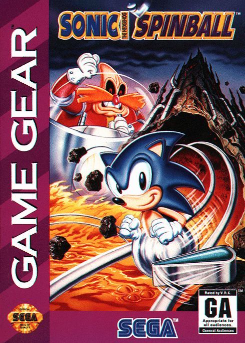 Game | SEGA Game Gear | Sonic Spinball