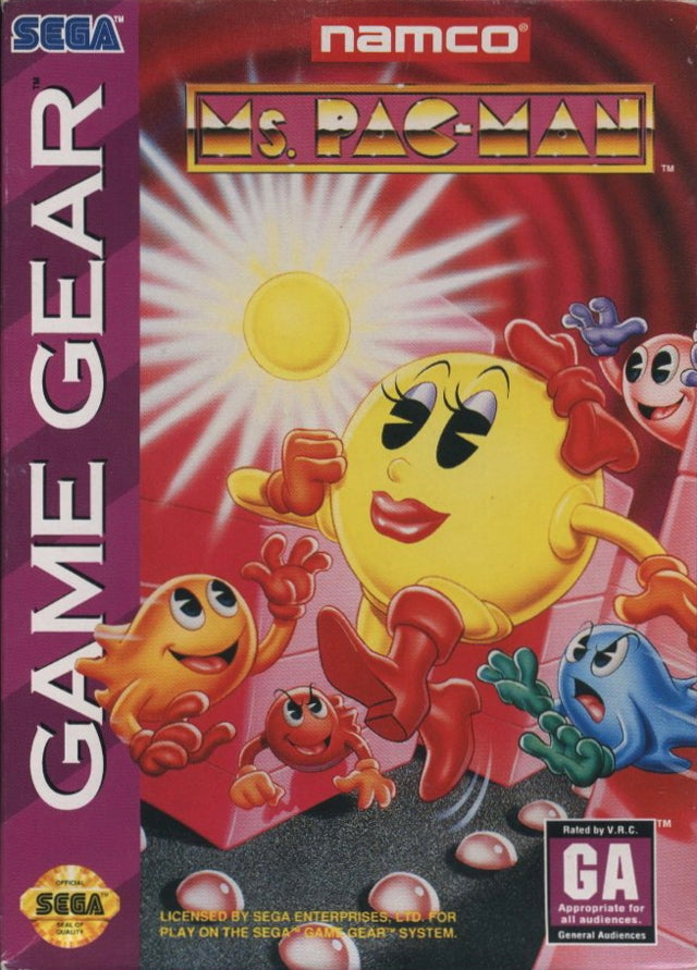 Game | SEGA Game Gear | Ms Pac Man