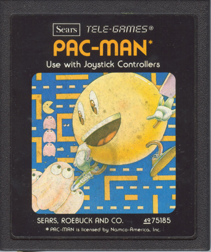 Game | Atari 2600 | Pac-Man [Tele Games]