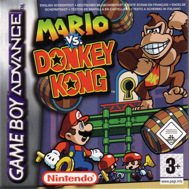 Game | Nintendo Gameboy  Advance GBA | Mario Vs. Donkey Kong